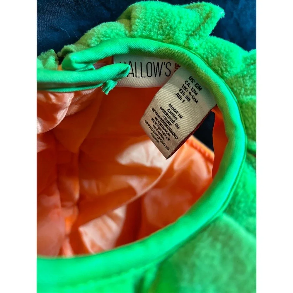 Hyde & EEK! Boutique Baby Pumpkin Jack-O-Lantern Costume Tunic 12-18M